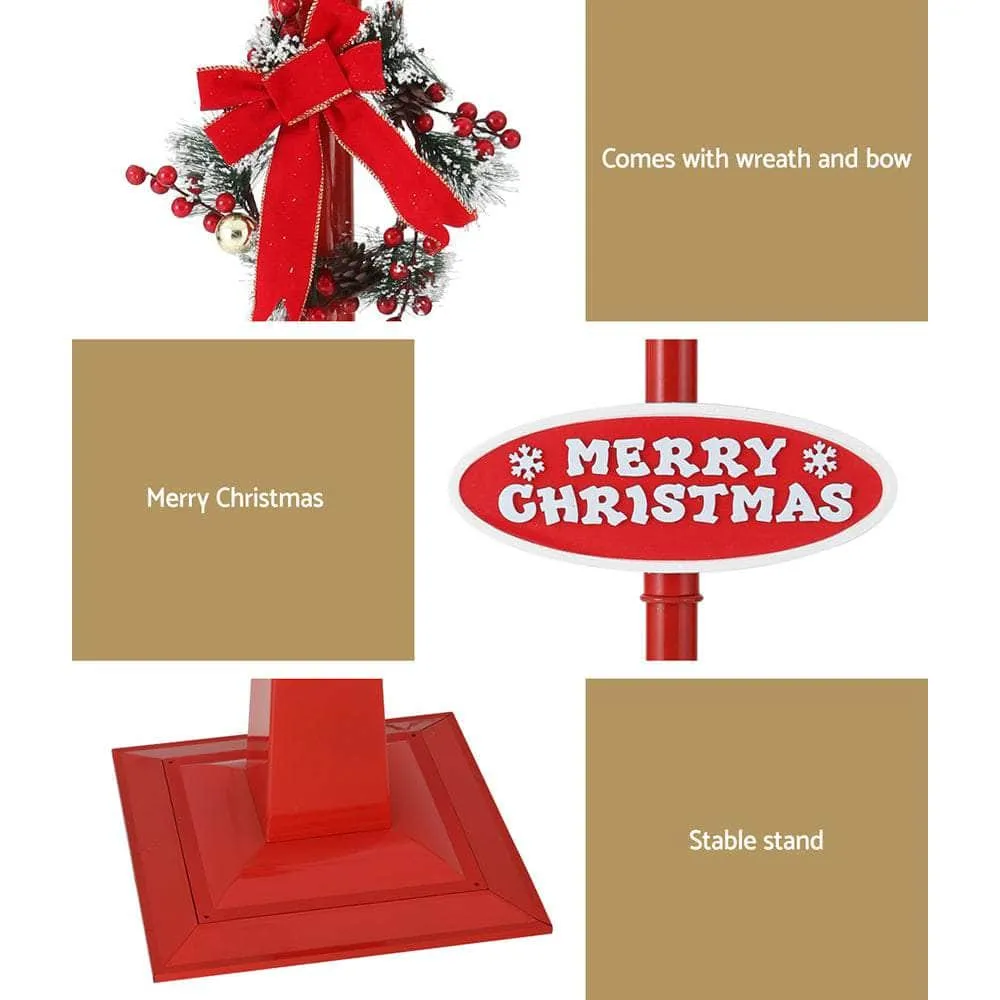 1.8M Christmas LED Lamp Post Lights - Outdoor