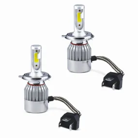 1985 Yamaha PZ480 Phazer Headlight Bulb High Beam and Low Beam 9003 LED Kit