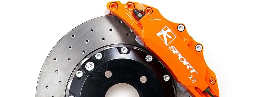 2002-2010 Phaeton ProComp 8 Piston Front Big Brake System by Ksport