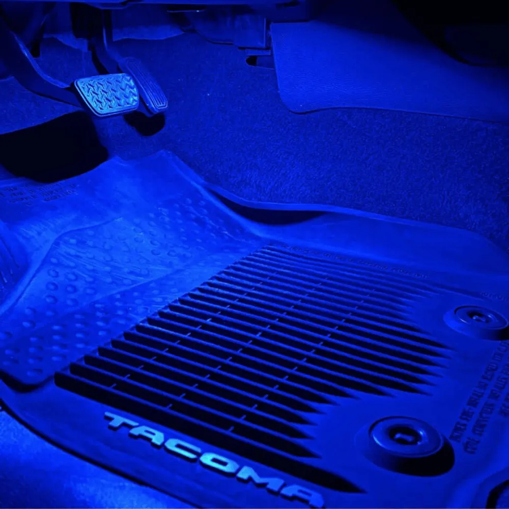 2005-2015 Toyota Tacoma Dual Output Footwell Kit   Interior Lights