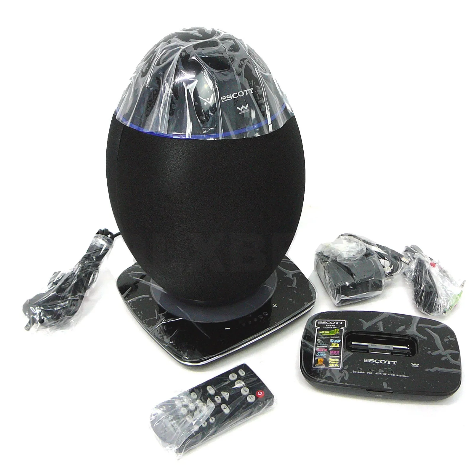 20W RMS Bluetooth Wireless Speaker System with USB SD, Scott