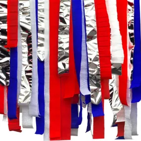 4th July Patriotic Celebrate Crepe Streamers Kit