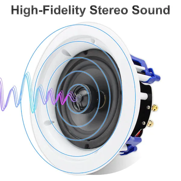 5.25" Ceiling Speakers 300 Watts 2-Way HCS-528