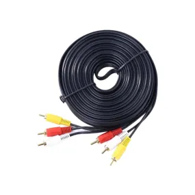 5M Male-Male 3Rca Cable Av 3.5-3-05