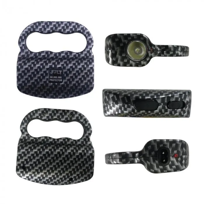 6 Units Jolt Protector HD Stun Gun w/Light 60,000,000 Volts