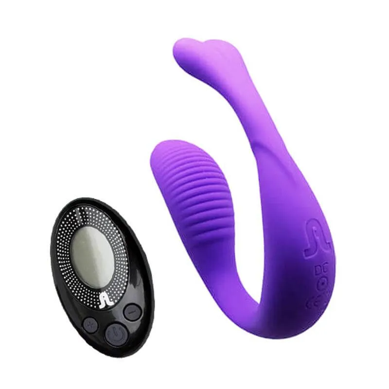 Adrien Lastic Mini Romeo Remote Control 20-function Rechargeable Dual Stimulating G-Spot Vibrator