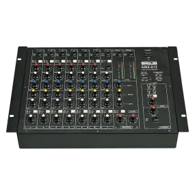 Ahuja Mixer Audio 8 CH 8Mono Input w/ Echo Reverb Effects - AMX812