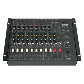 Ahuja Mixer Audio 9 CH 9Mono Input w/ Echo Reverb Effects - AMX912