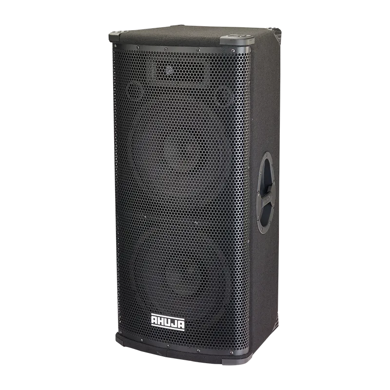 Ahuja Speaker Passive 2x12" 200W RMS Wooden Carpet Body - SRX250