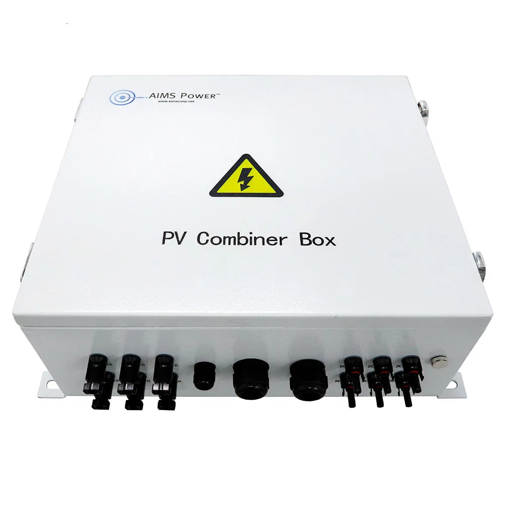 AIMS Power 120A Solar Array Combiner Box | 200Vdc