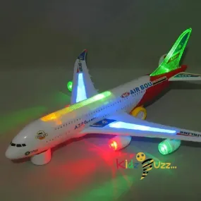 Airbus A380 Airlines Electric Toy With Lights Sounds Aeroplane