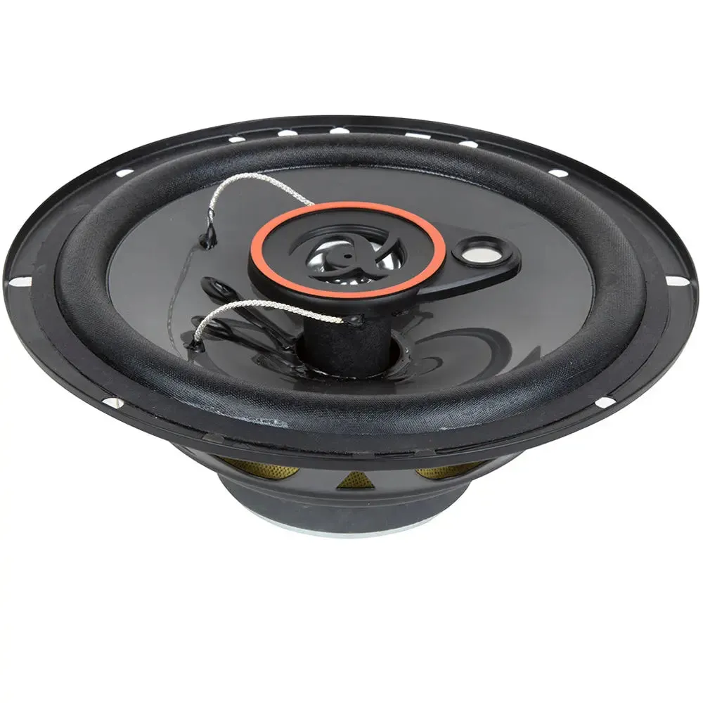 Alphasonik AS265P 6.5 350 Watts 3-Way Car Audio Coaxial Speaker (2 Pairs)