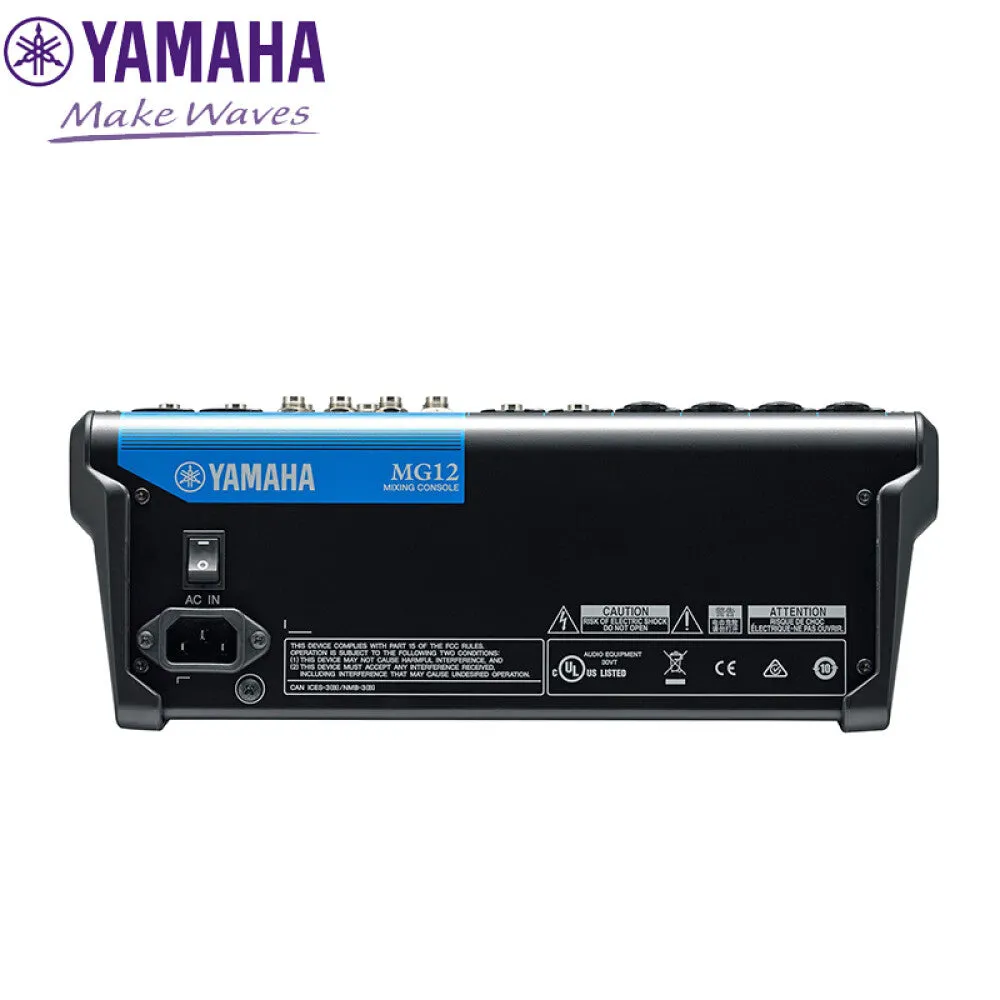 Analogue mixer Yamaha MG12 multi-purpose