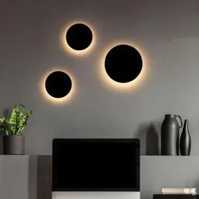 Architectural Shadow LED Wall Light Indoor or Outdoor in Black or White
