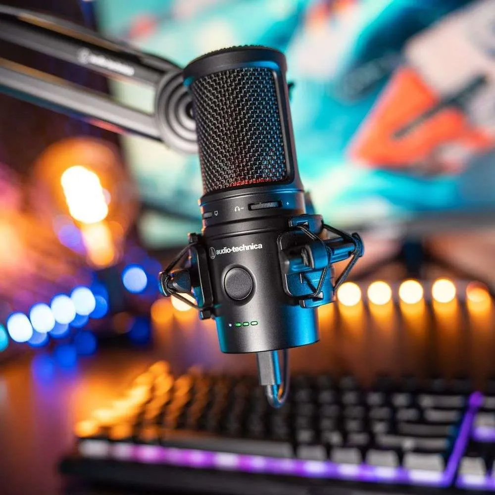 Audio-Technica AT2020USB-XP Professional Streaming USB Cardioid Condenser Microphone