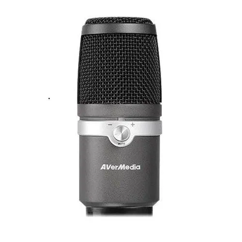 AVerMedia USB Condenser Microphone Pro Studio Quality Sound for Live Streaming