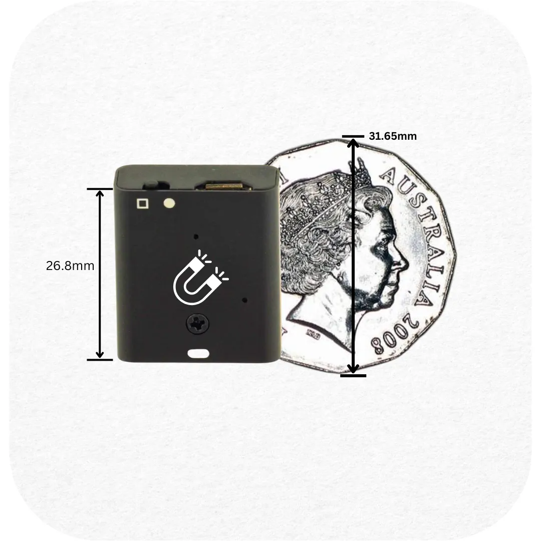 Awaretech MR-150 Magnet World's Slimmest Voice Recorder with Long Battery Life (Weighs 9 Grams)