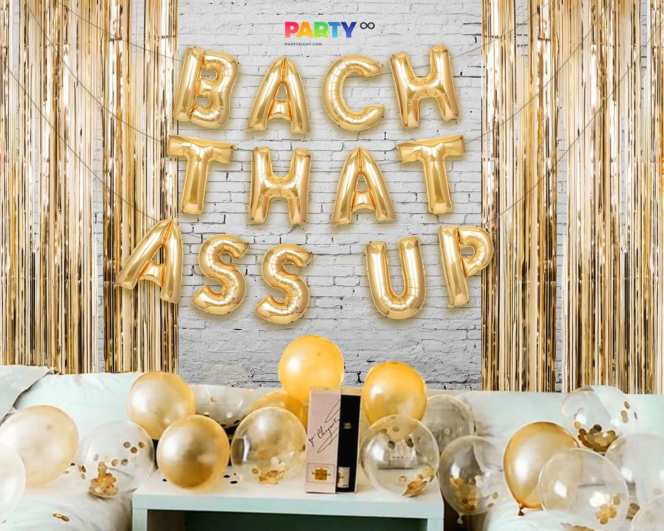 Bach That Ass Up Bachelorette Party Decor Balloon Kit