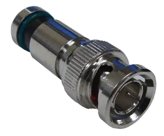 Bag of 10 BNC Compression Coax Cable Connectors for RG59 Coaxial Cable