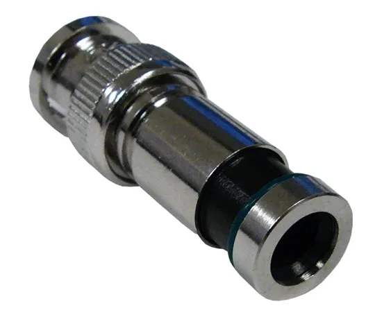 Bag of 10 BNC Compression Coax Cable Connectors for RG59 Coaxial Cable