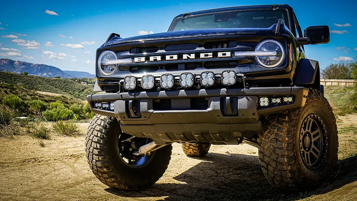 Baja Designs Squadron SAE/S2 Sport Fog Pocket Light Kit For Bronco (2021-2022)
