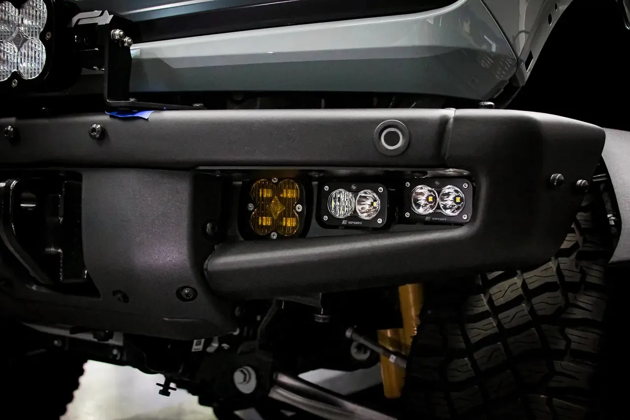 Baja Designs Squadron SAE/S2 Sport Fog Pocket Light Kit For Bronco (2021-2022)