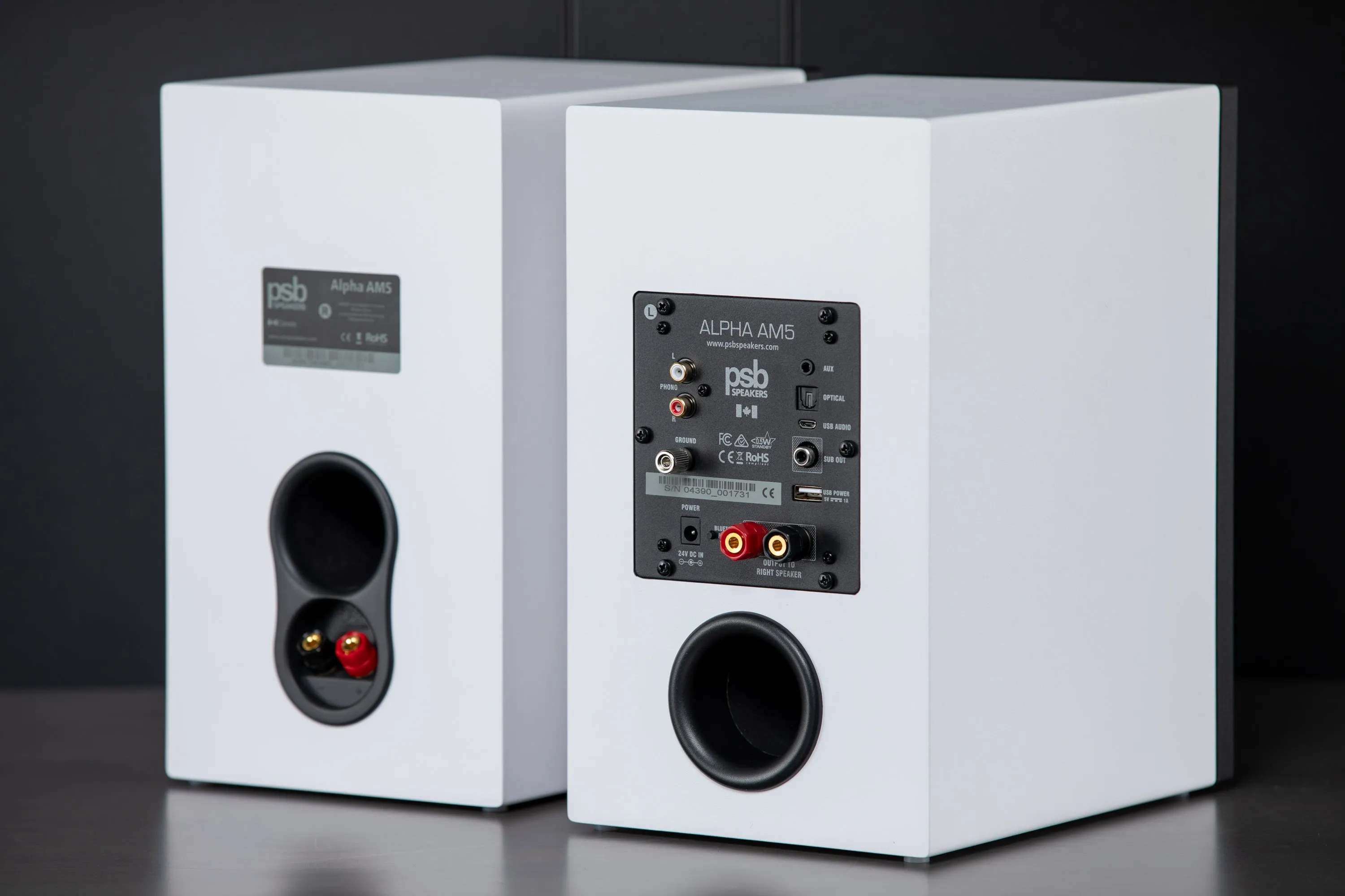 Basic Bluetooth Powered Bookshelf Speaker Audio Package