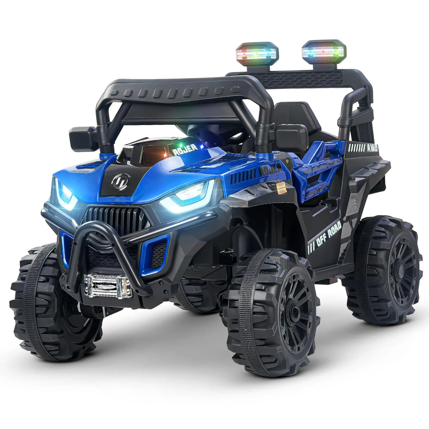Baybee Roger Rechargeable Battery Operated Jeep for Kids with Light & Music, Electric Jeep for Kids to Drive 3 to 8 Years Boy Girl