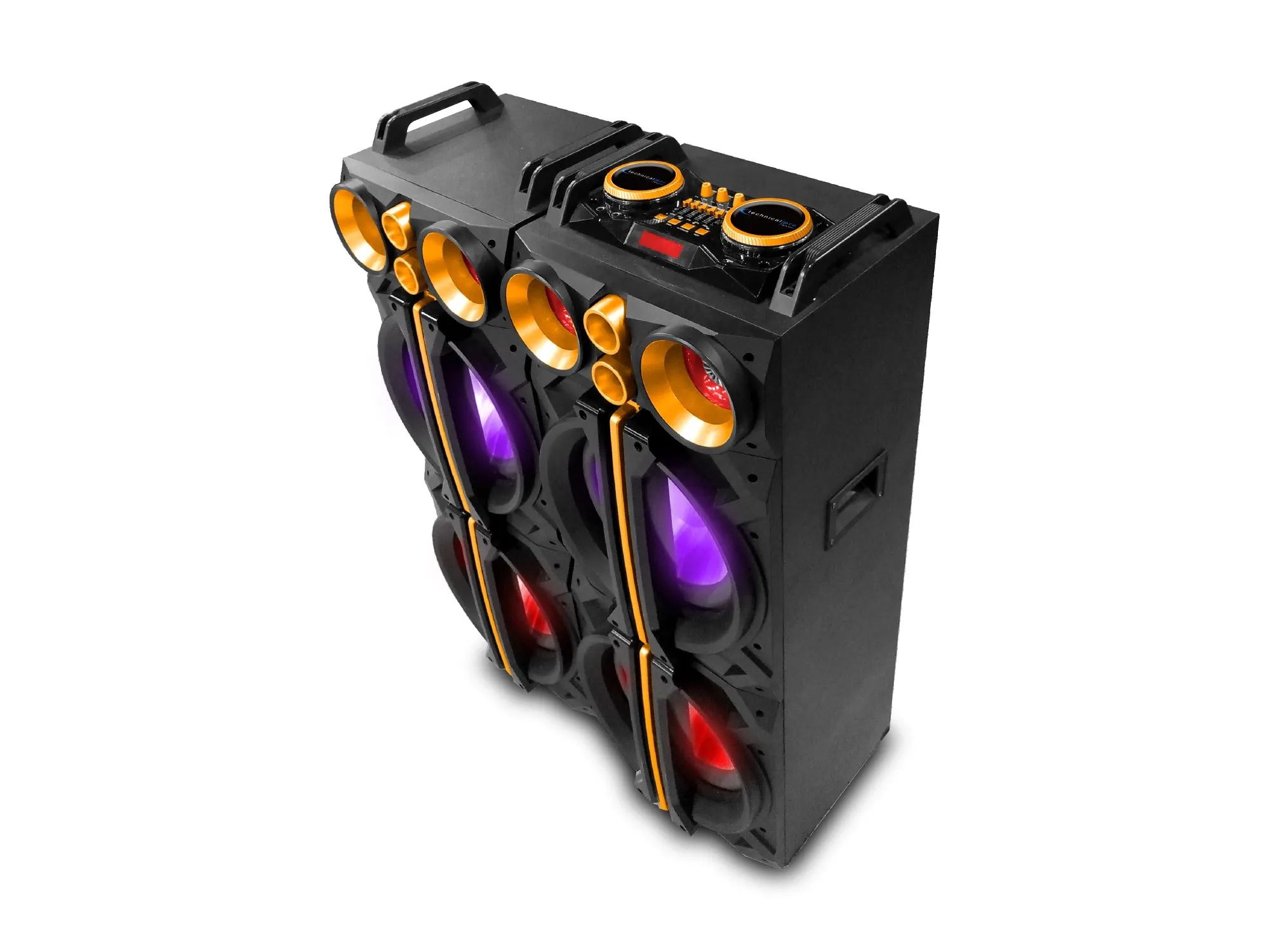 Bluetooth® Powered 2 x Dual 12" Speaker System