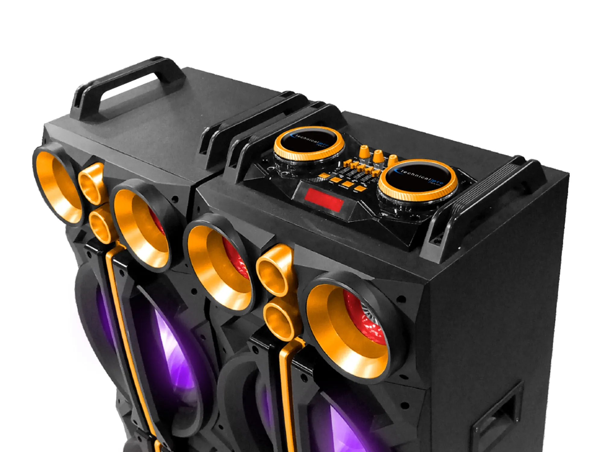 Bluetooth® Powered 2 x Dual 12" Speaker System