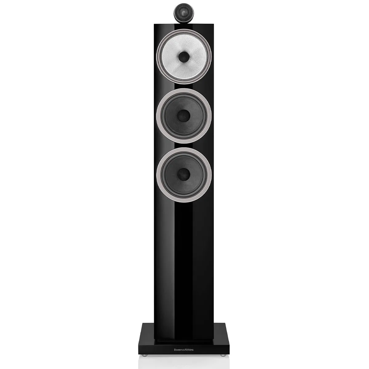 Bowers & Wilkins OPEN BOX 703 S3 3-Way Floorstanding Loudspeaker - Gloss Black-Excellent Condition