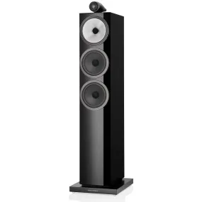 Bowers & Wilkins OPEN BOX 703 S3 3-Way Floorstanding Loudspeaker - Gloss Black-Excellent Condition