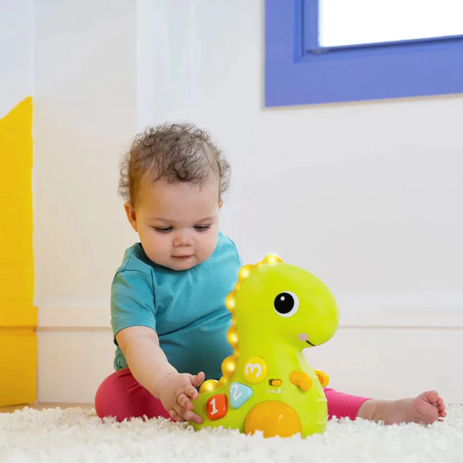 Bright Starts Go Go Dino Crawl & Count Toy
