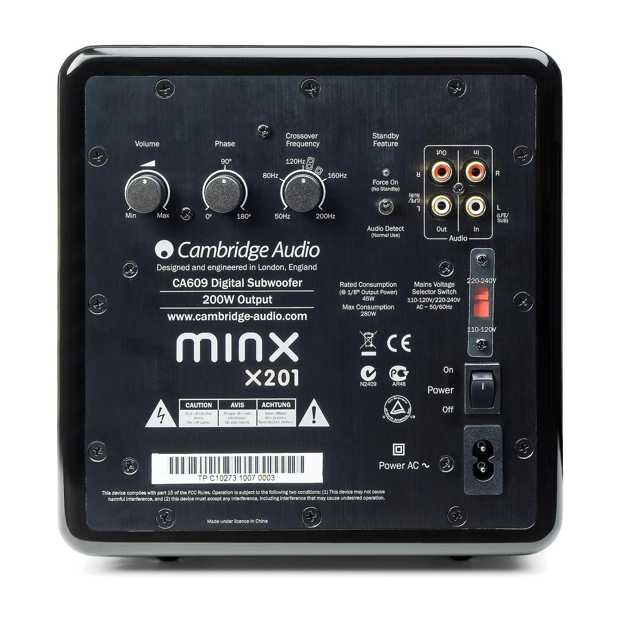 Cambridge Audio X201 Subwoofer