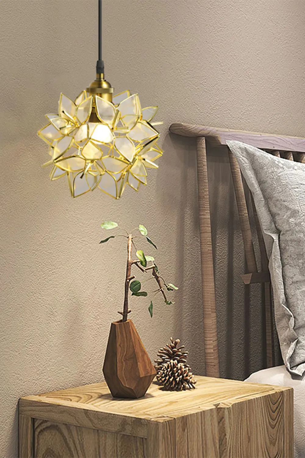 Capiz Pendant Lamp
