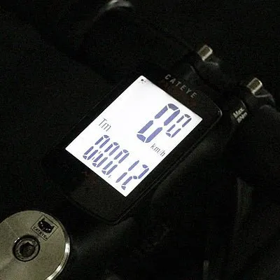 Cateye Padrone  CC-PA 110W (Wireless Backlight) Cyclocomputer