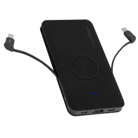 ChargeHubGO  Power Bank With Wireless Charging Pad