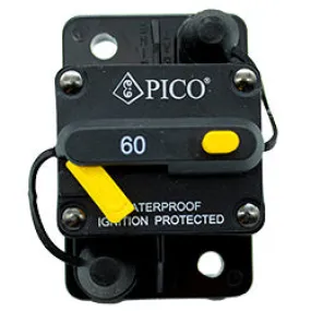 Circuit Breaker Pico 60A Type III Circuit Breaker Surface Mount 10 pcs