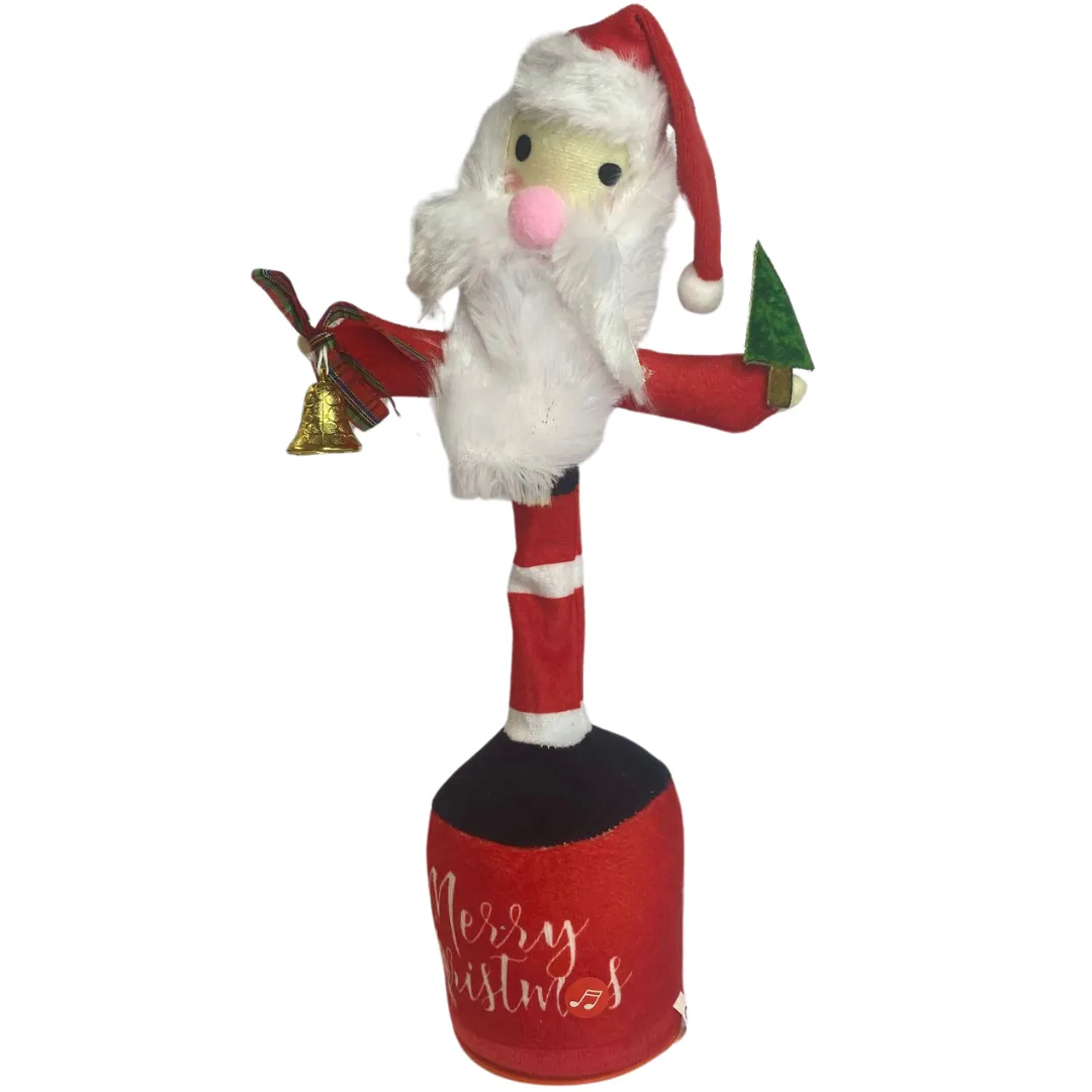 Crazy LED Dancing Repeating Santa
