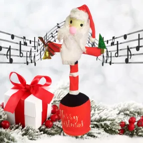 Crazy LED Dancing Repeating Santa