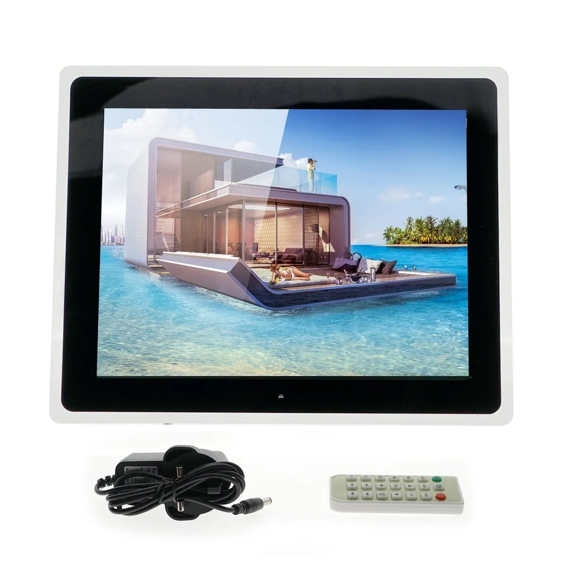 Crony 15 inch  Digital Photo Frame, TFT LCD with High Resolution | Black