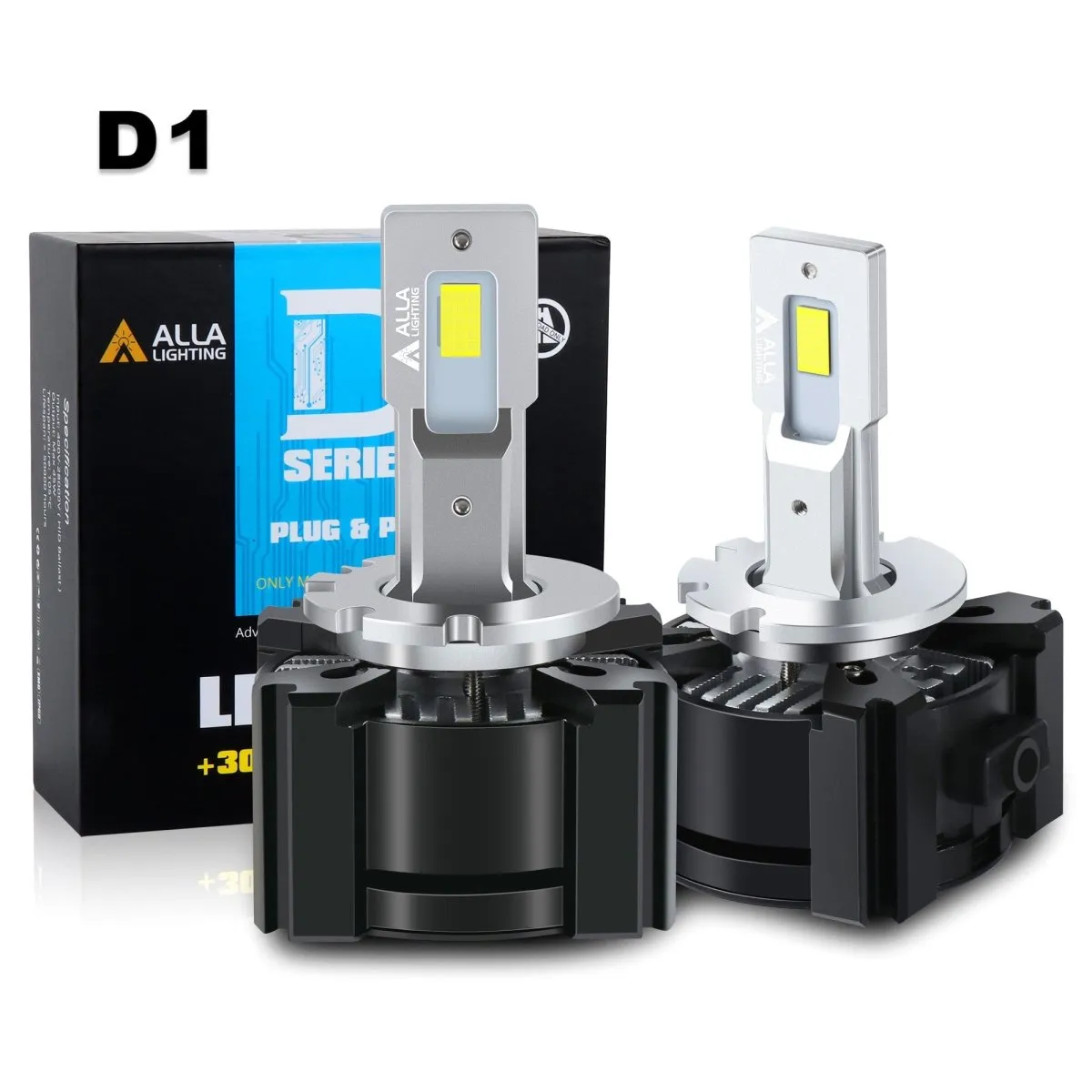 D1S D1R LED Forward Lightings Bulbs, CANBUS Plug-N-Play Upgrade HID Kits