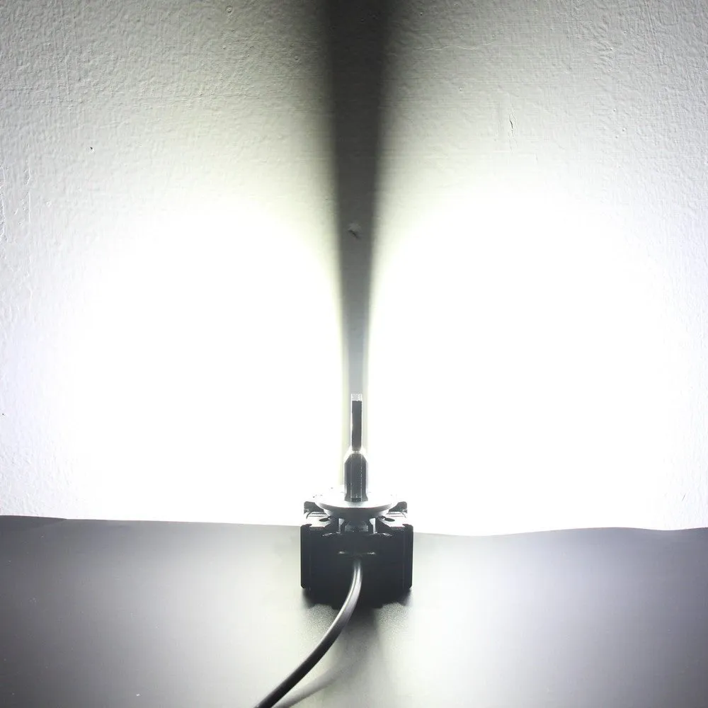 D1S D1R LED Forward Lightings Bulbs, CANBUS Plug-N-Play Upgrade HID Kits