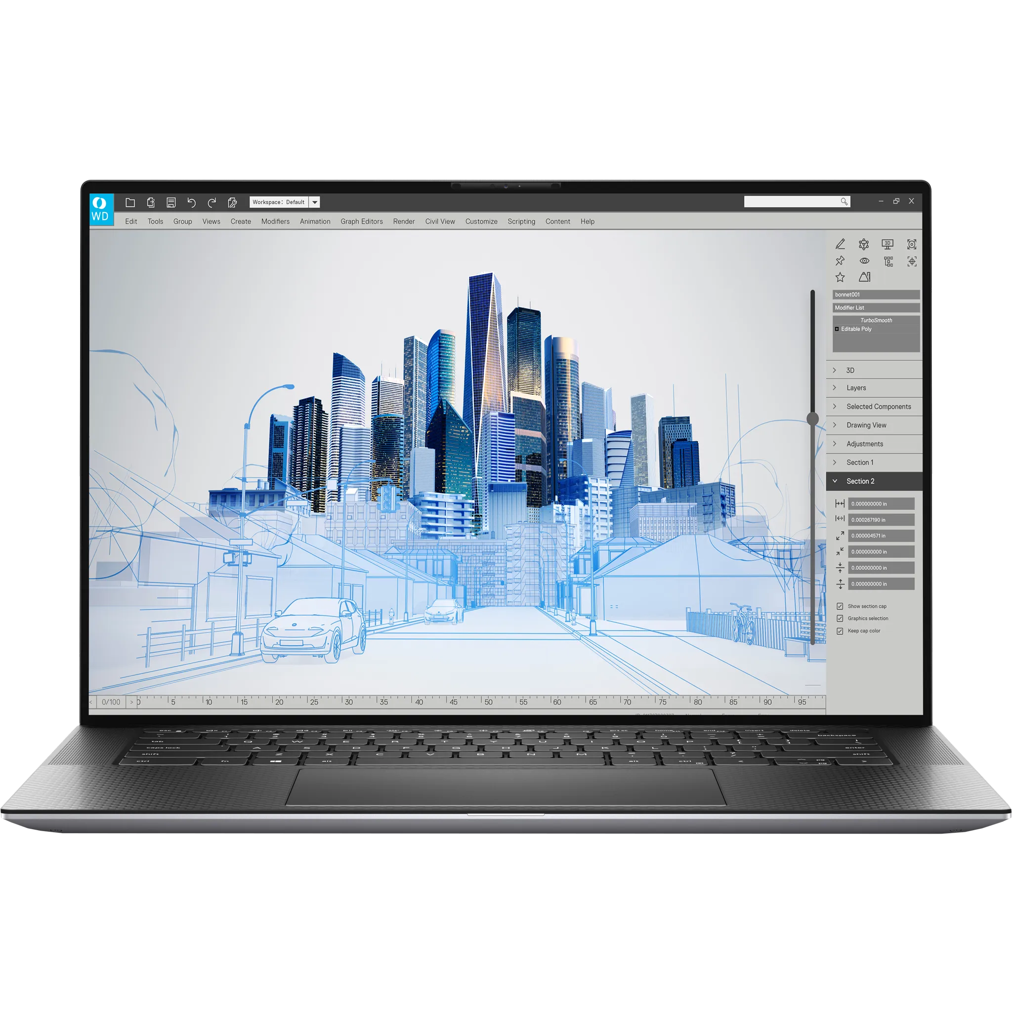 Dell Precision 5560 Intel i7, 11th Gen Mobile Workstation 64GB Ram, GPU Touch Screen Laptop