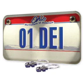 Design Engineering 030302 LED Lite N Boltz™ License Plate Lighting Kit; 2 pc.; Satin;