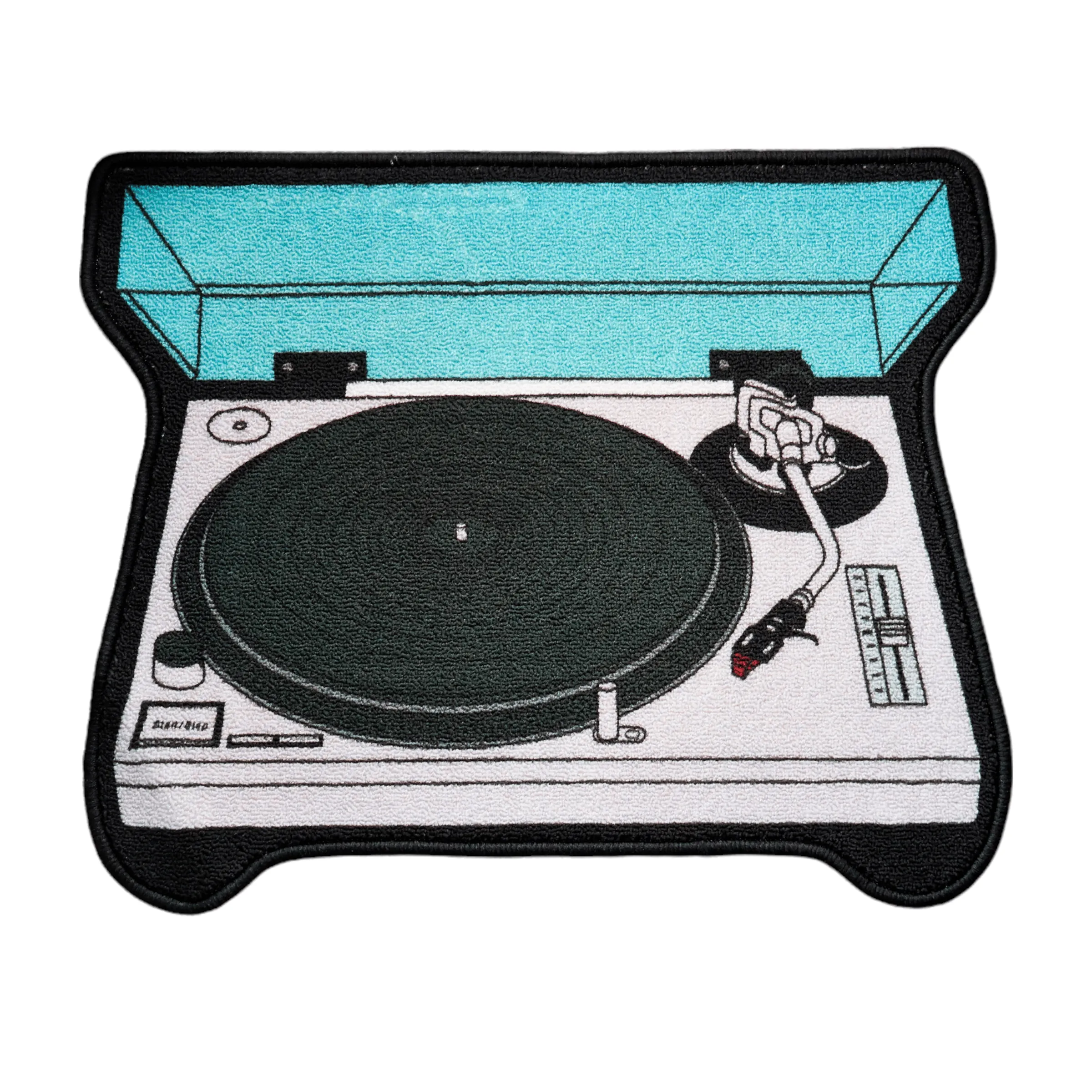 Direct Drive Record Turntable Mini Rug