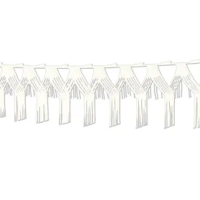 Drop Fringe Garland 12ft White