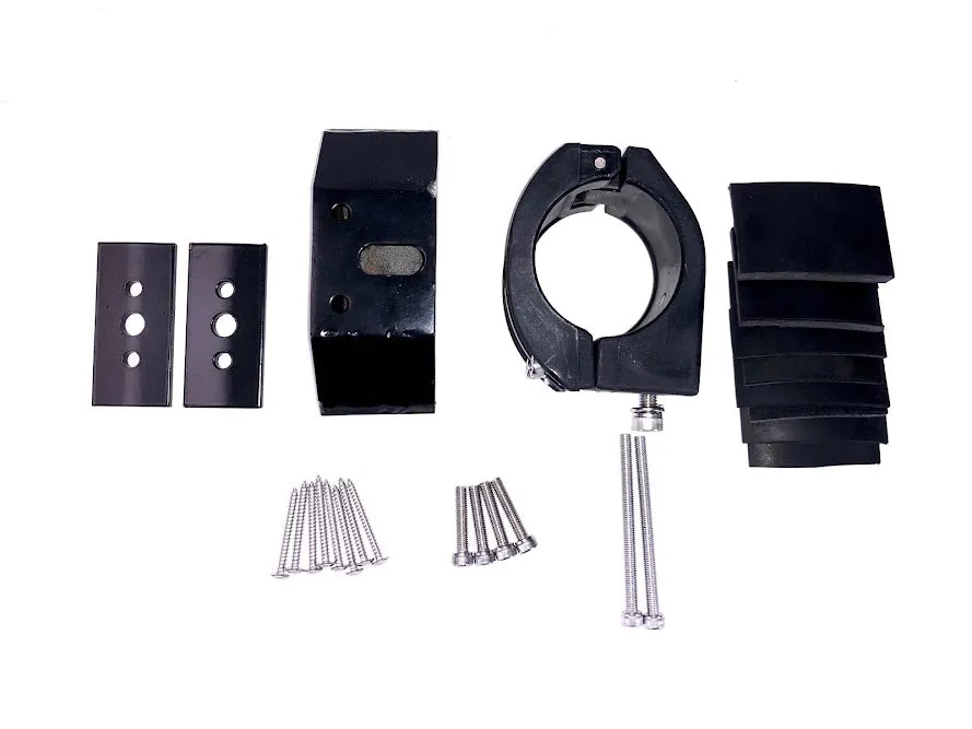 Dual 6.5"  Painted Fiberglass Wakeboard Tower Speaker Enclosures Black