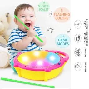 Educational Flash Drum With Lights And Music