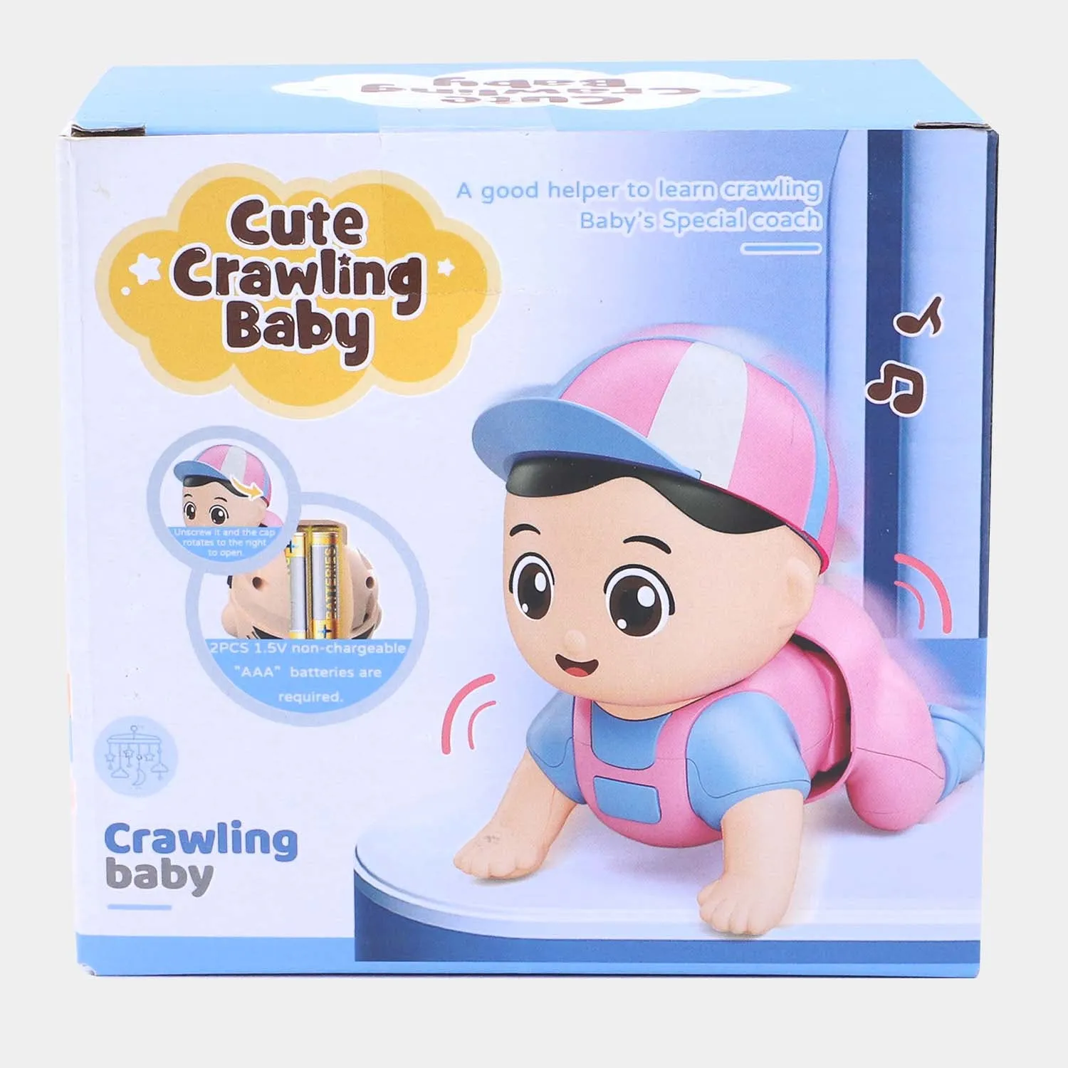Electric Crawling Baby Toy For Kids